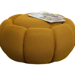 KARE Design Meubles>Tabouret Peppo Bloom jaune Ø76cm