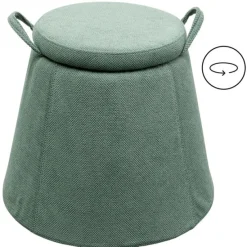 KARE Design Meubles>Tabouret Thimble vert Ø51cm