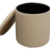 KARE Design Meubles>Tabouret Venezia Storage crème Ø40cm