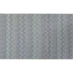 KARE Design Accessoires>Tapis Outdoor Zigzag bleu 230x330cm
