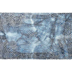 KARE Design Accessoires>Tapis Stamp bleu 170x240cm
