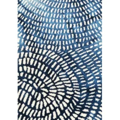 KARE Design Accessoires>Tapis Stamp bleu 170x240cm