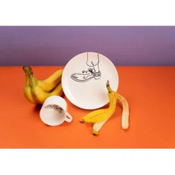KARE Design Accessoires>Tasse à café Favola Banana (2/parts)