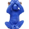 KARE Design Accessoires>Tirelire Monkey Mizaru bleu
