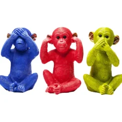 KARE Design Accessoires>Tirelire Monkey Mizaru bleu