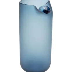 KARE Design Accessoires>Vase Buckle bleu 33cm