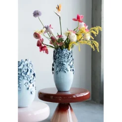 KARE Design Accessoires>Vase Butterflies bleu clair 50cm
