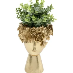 KARE Design Accessoires>Vase décoratif Flowercrown doré 20cm