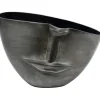KARE Design Accessoires>Vase Half Face anthracite 31cm
