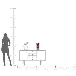 KARE Design Accessoires>Vase Marvelous Duo fuchsia 42cm