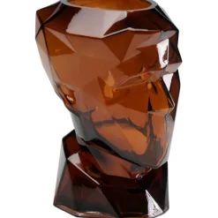 KARE Design Accessoires>Vase Prisma Face marron 30cm