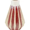 KARE Design Accessoires>Vase Tic Tac rouge 24cm