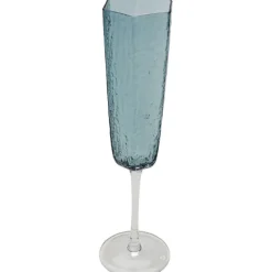 KARE Design Accessoires>Verre à champagne Cascata bleu