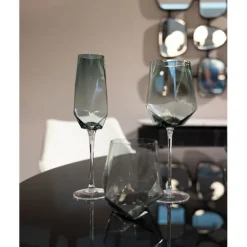 KARE Design Accessoires>Verre à champagne Diamond Smoke