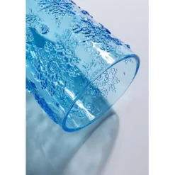 KARE Design Accessoires>Verre à eau Ice Flowers bleu