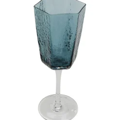KARE Design Accessoires>Verre à vin blanc Cascata bleu