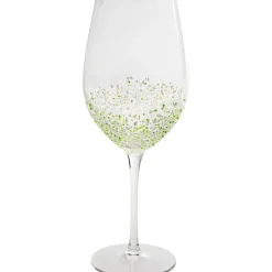 KARE Design Accessoires>Verre à vin Confetti vert 24 cm