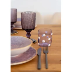KARE Design Accessoires>Verre à vin Fogli violet