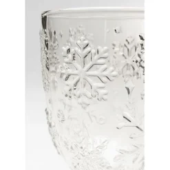 KARE Design Accessoires>Verre à vin Ice Flowers clair